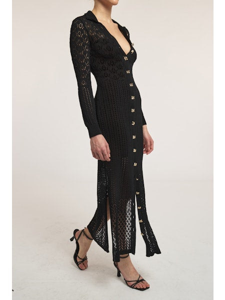 Eleni Pointelle Dress