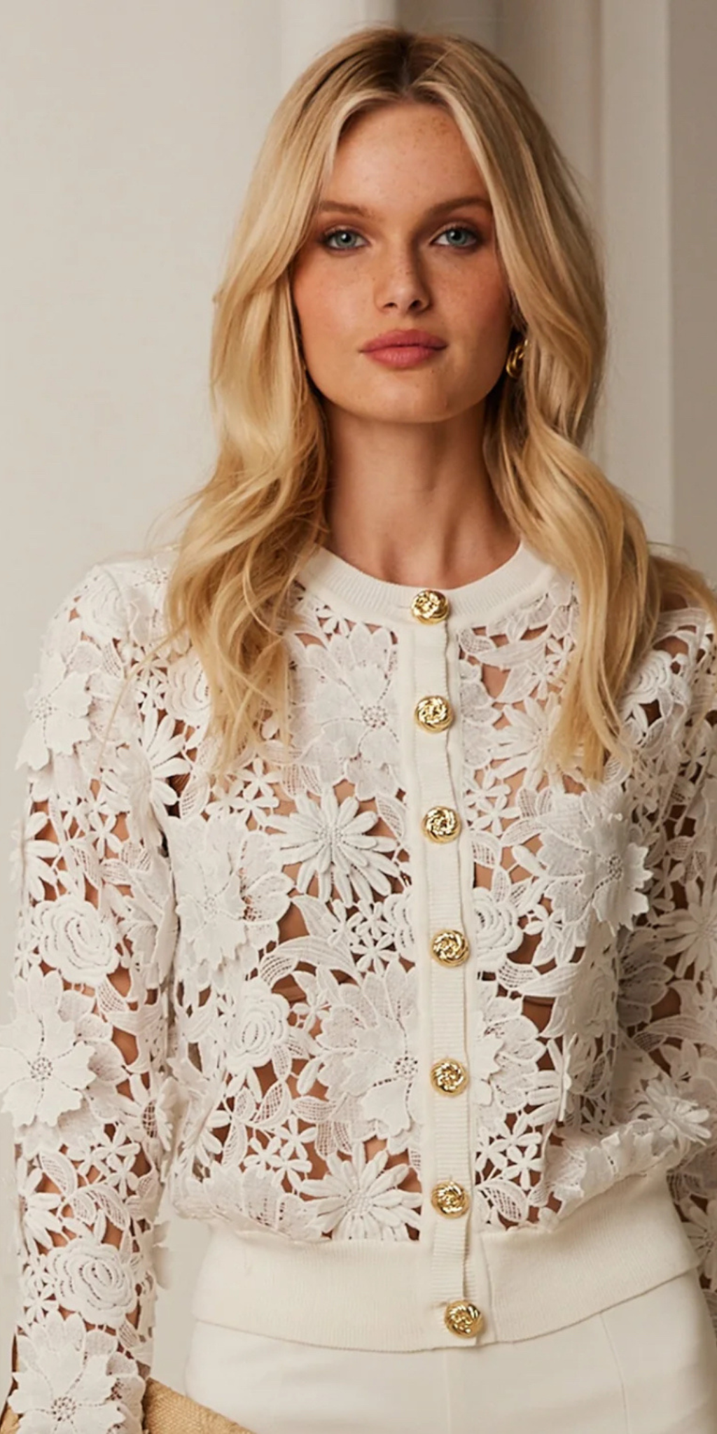 Erin lace cardigan