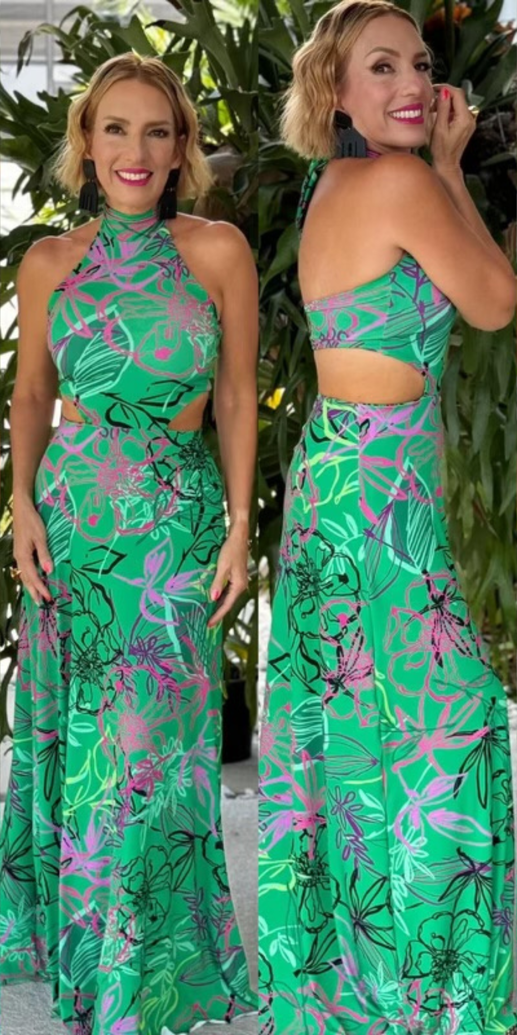 Laura Cutout Maxi