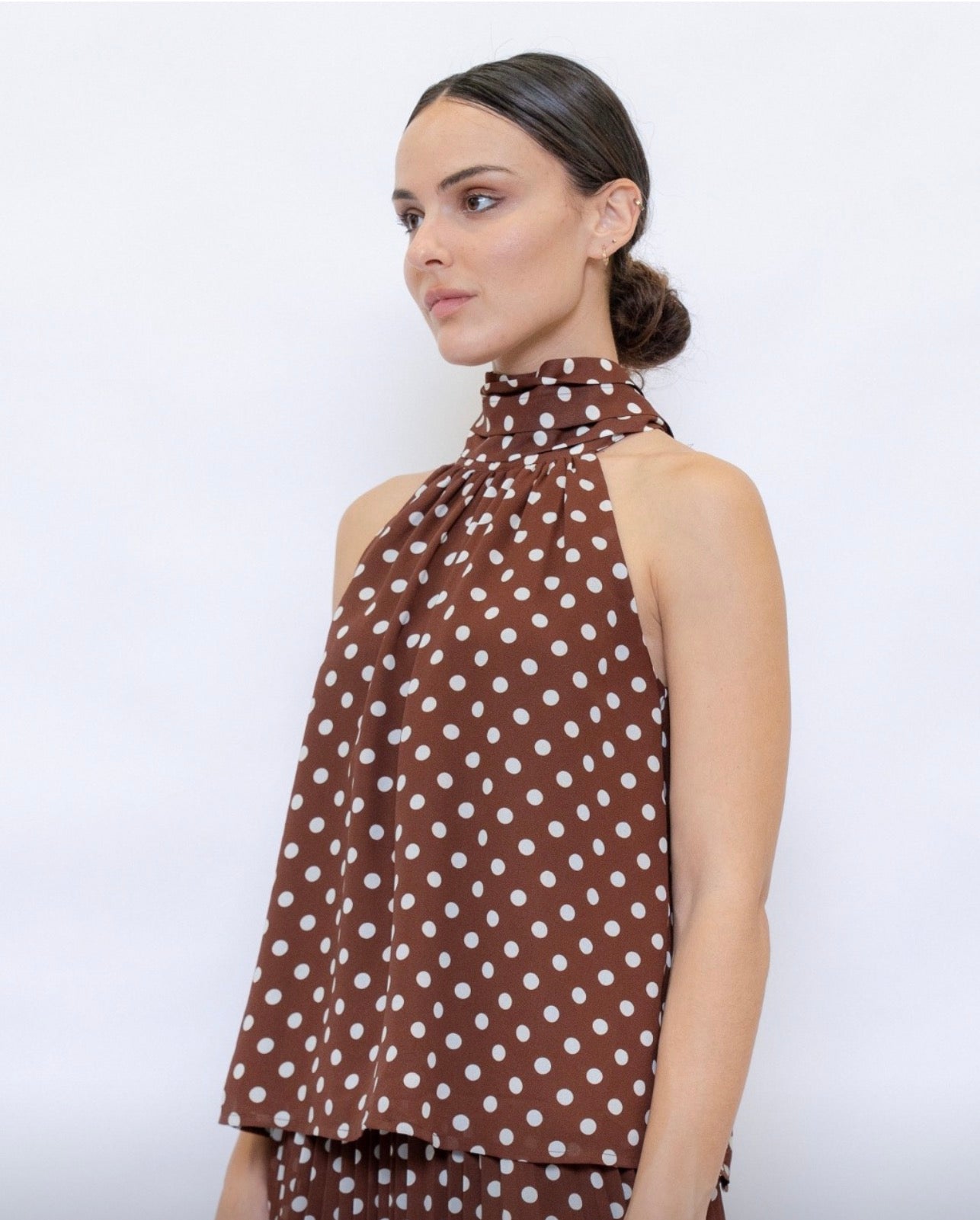 Polkadot top