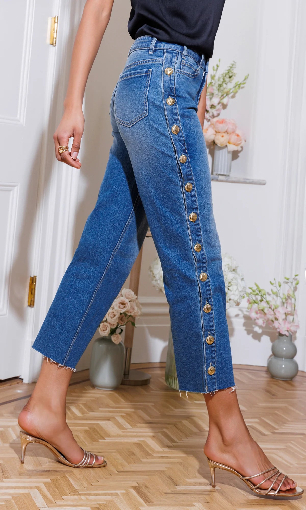 Stephen button jeans